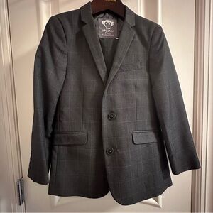 Appaman fine tailoring boys suit set dark grey size 7
